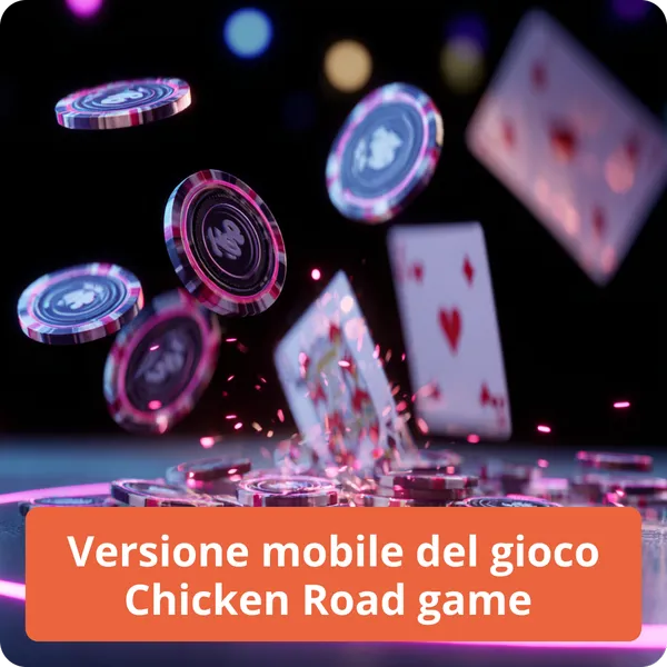Versione mobile del gioco Chicken Road game